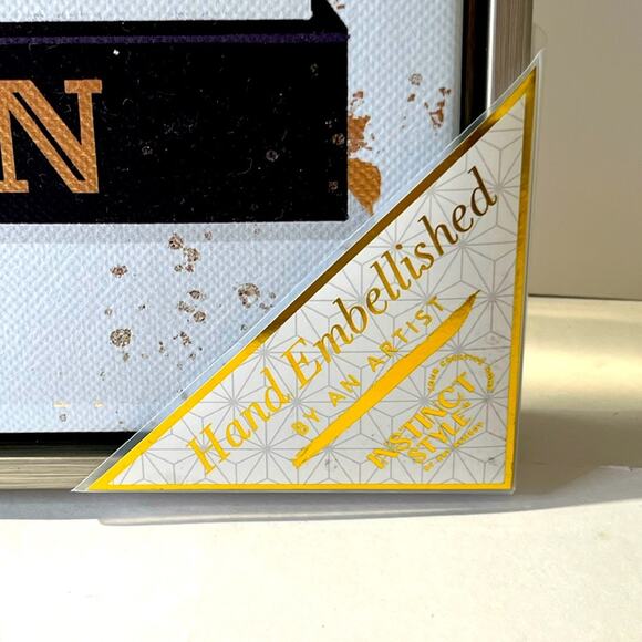 NWT Fashion and Glam “Desserts and Books” canvas wall art - Picture 6 of 7